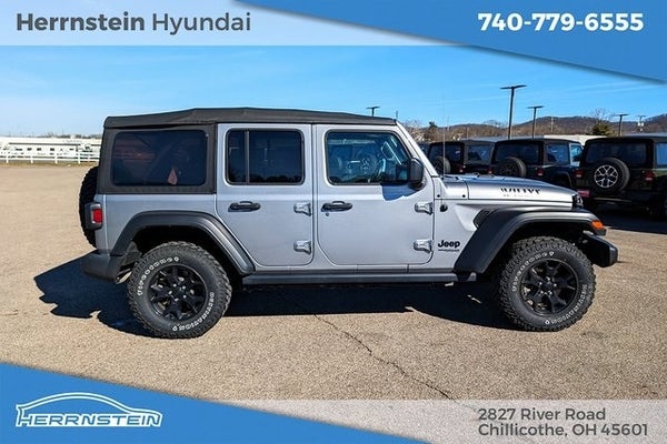 2021 Jeep Wrangler Unlimited Willys in Chillicothe, OH - Herrnstein Auto Group