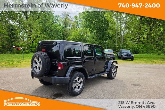 2018 Jeep Wrangler JK Unlimited Sahara