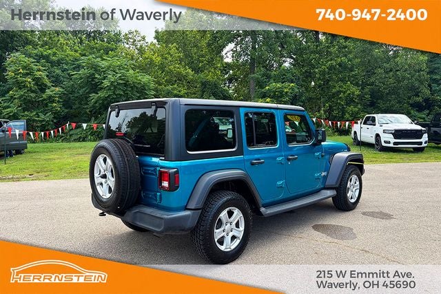 2019 Jeep Wrangler Unlimited Sport S 4x4