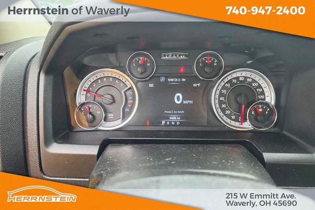 2022 RAM 1500 Classic Tradesman Regular Cab 4x4 8' Box