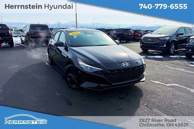 2023 Hyundai Elantra Hybrid Blue