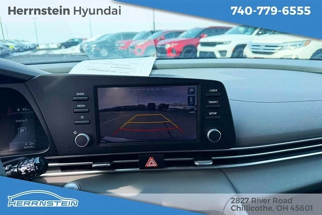2023 Hyundai Elantra Hybrid Blue