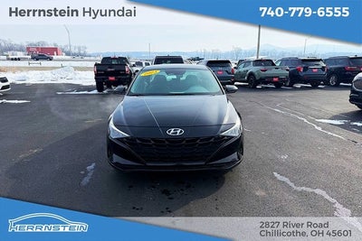 2023 Hyundai Elantra Hybrid Blue