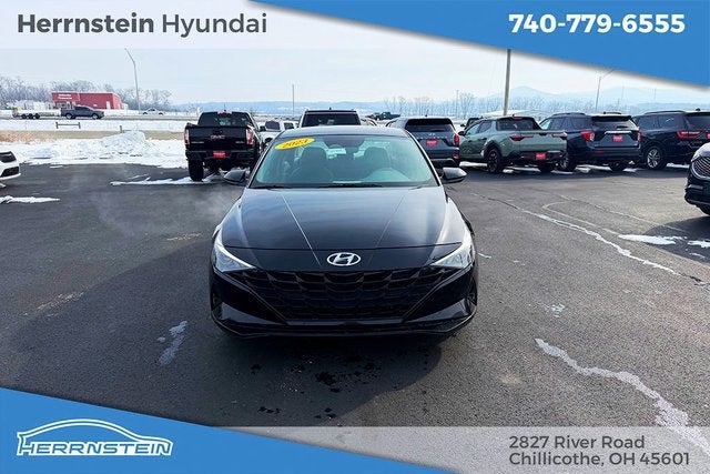 2023 Hyundai Elantra Hybrid Blue