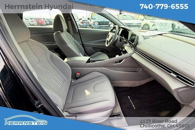 2023 Hyundai Elantra Hybrid Blue