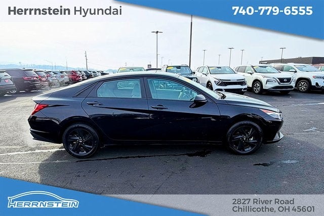 2023 Hyundai Elantra Hybrid Blue