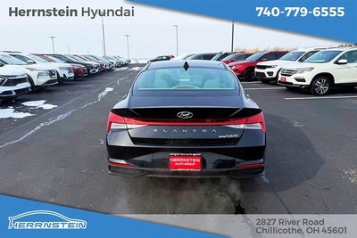 2023 Hyundai Elantra Hybrid Blue