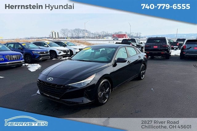 2023 Hyundai Elantra Hybrid Blue