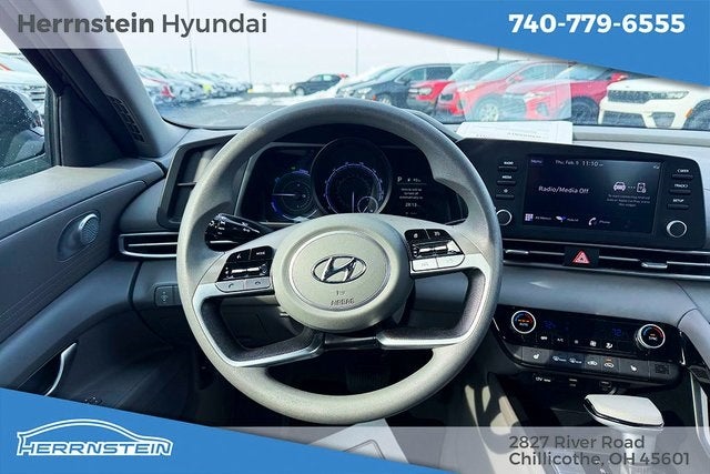 2023 Hyundai Elantra Hybrid Blue