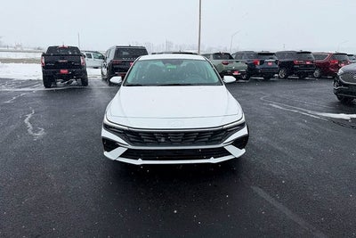 2026 Hyundai Elantra Hybrid Blue