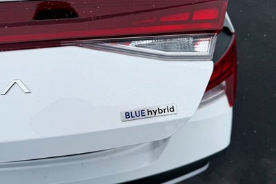 2026 Hyundai Elantra Hybrid Blue