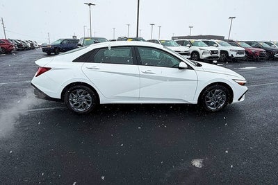 2026 Hyundai Elantra Hybrid Blue