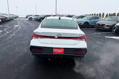 2026 Hyundai Elantra Hybrid Blue