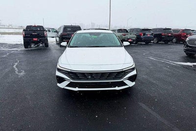 2026 Hyundai Elantra Hybrid Blue