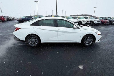 2026 Hyundai Elantra Hybrid Blue