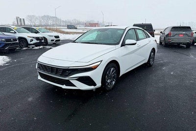 2026 Hyundai Elantra Hybrid Blue