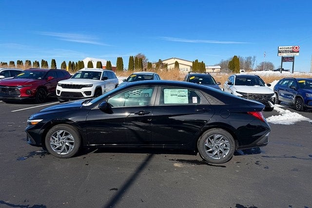2026 Hyundai Elantra Hybrid Blue