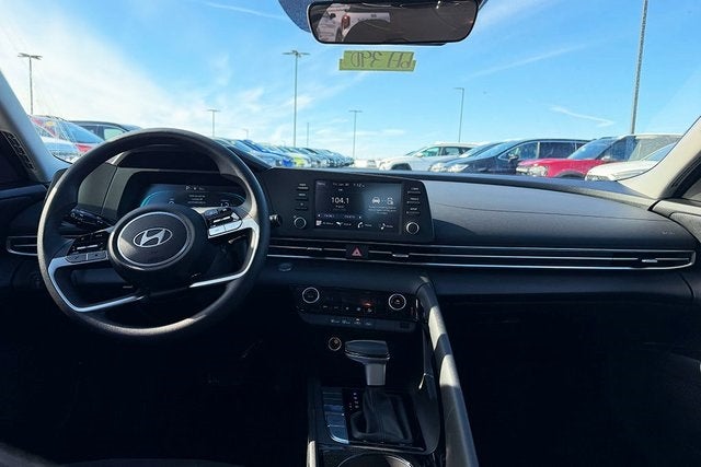 2026 Hyundai Elantra Hybrid Blue