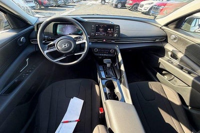 2026 Hyundai Elantra Hybrid Blue