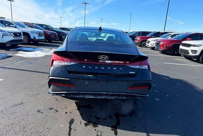 2026 Hyundai Elantra Hybrid Blue