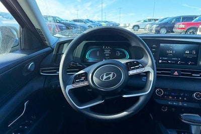 2026 Hyundai Elantra Hybrid Blue