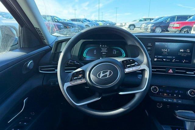 2026 Hyundai Elantra Hybrid Blue