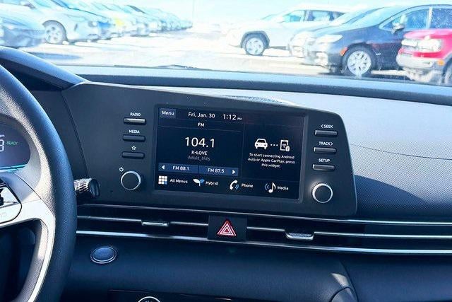 2026 Hyundai Elantra Hybrid Blue