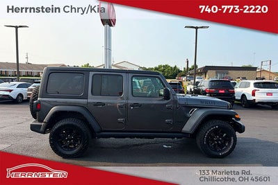 2022 Jeep Wrangler Unlimited Willys 4x4