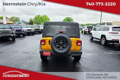 2026 Jeep Wrangler WRANGLER 2-DOOR SPORT