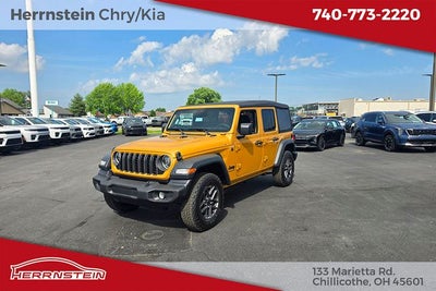 2026 Jeep Wrangler WRANGLER 4-DOOR SPORT S