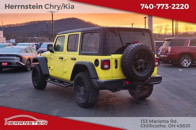 2024 Jeep Wrangler 4-Door Willys 4x4