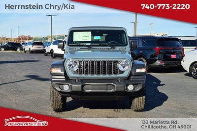 2026 Jeep Wrangler WRANGLER 4-DOOR SPORT S