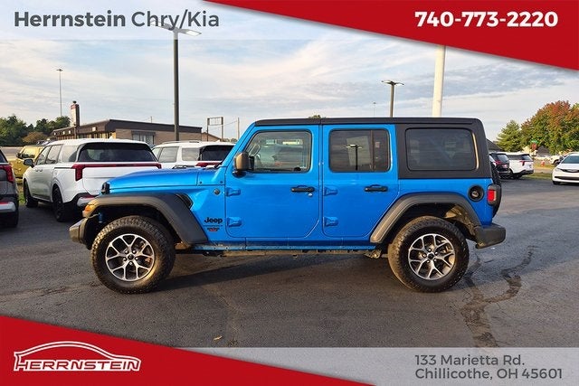2024 Jeep Wrangler 4-Door Sport S 4x4