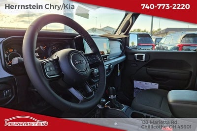 2026 Jeep Wrangler WRANGLER 4-DOOR SPORT S