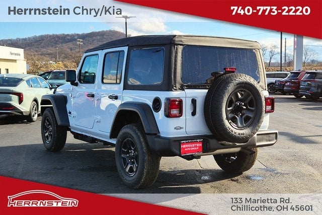 2026 Jeep Wrangler WRANGLER 4-DOOR SPORT