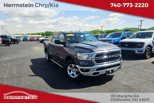 2022 RAM 1500 Big Horn Crew Cab 4x4 5'7' Box