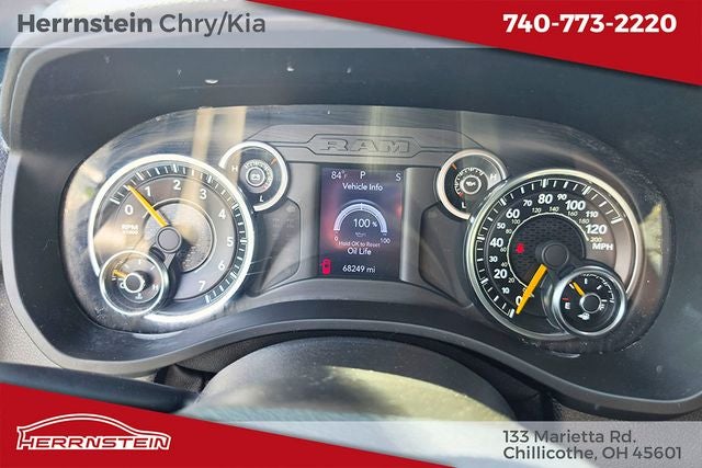 2022 RAM 1500 Big Horn Crew Cab 4x4 5'7' Box