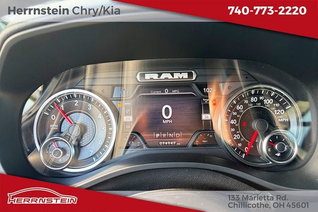 2022 RAM 1500 Big Horn Crew Cab 4x4 5'7' Box