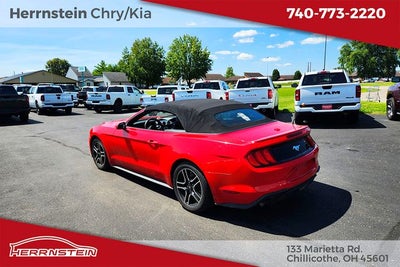 2020 Ford Mustang EcoBoost Premium Convertible