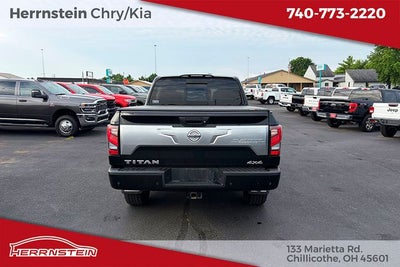 2021 Nissan TITAN Crew Cab Platinum Reserve 4x4