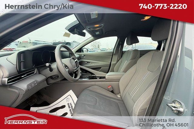 2023 Hyundai Elantra Hybrid Blue