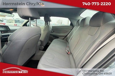 2023 Hyundai Elantra Hybrid Blue