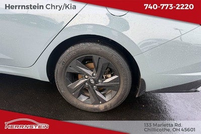 2023 Hyundai Elantra Hybrid Blue