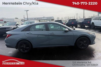 2023 Hyundai Elantra Hybrid Blue