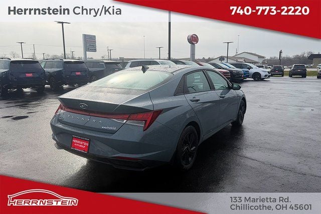 2023 Hyundai Elantra Hybrid Blue