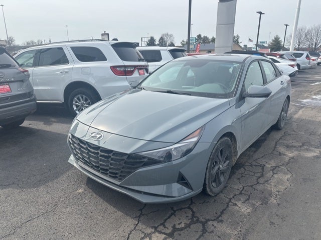 2023 Hyundai Elantra Hybrid Blue