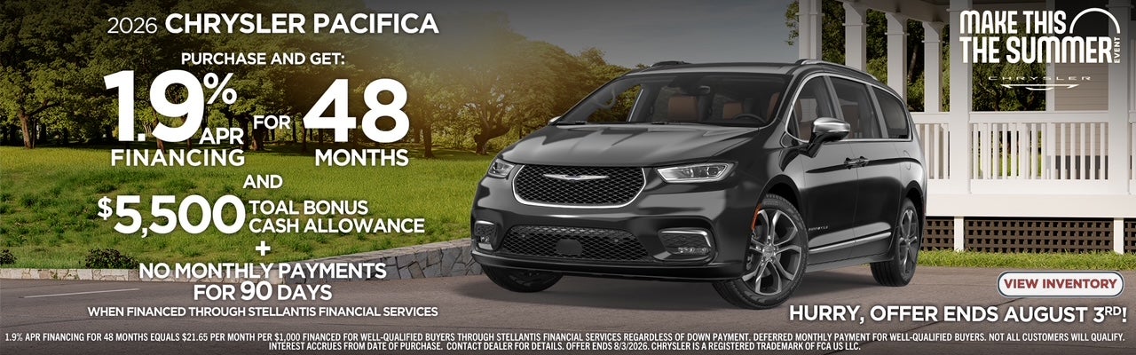 2026 Chryslaer Pacifica