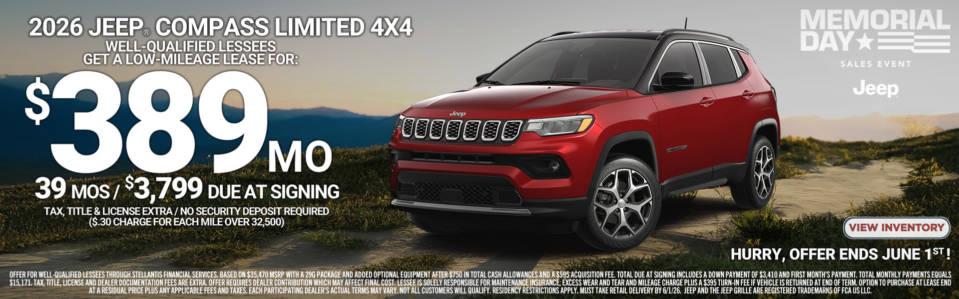 2026 JEEP® COMPASS LIMITED 4X4