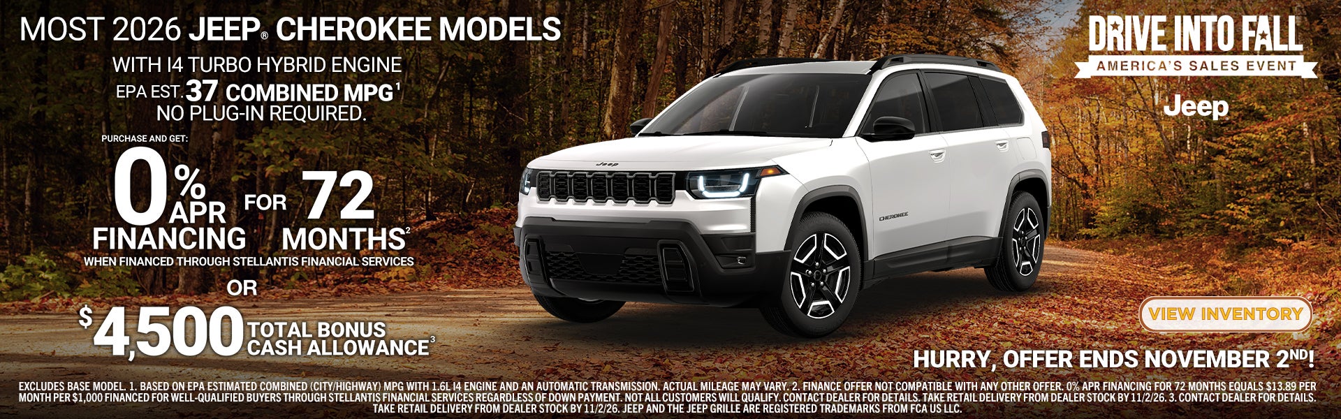 2026 JEEP CHEROKEE