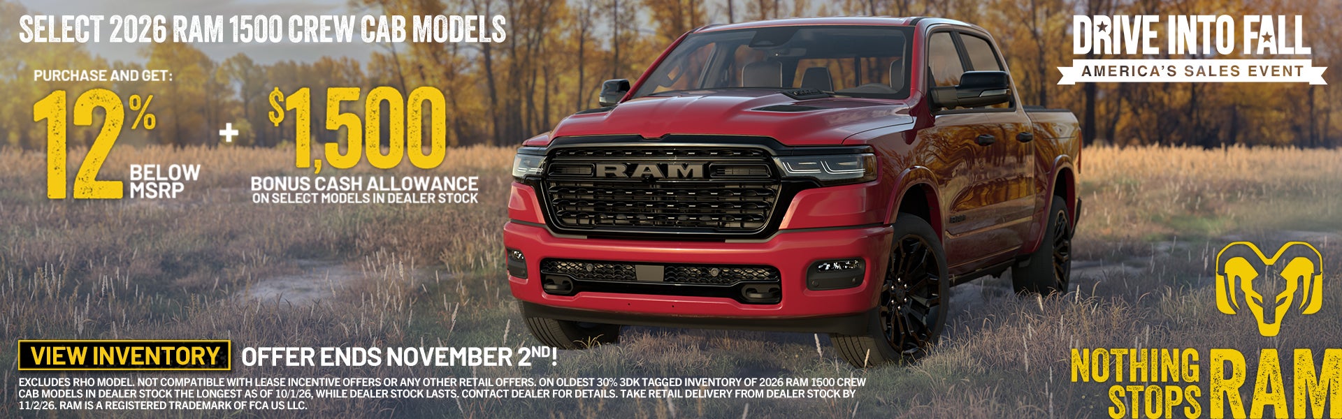 2026 RAM 1500 CREW CAB